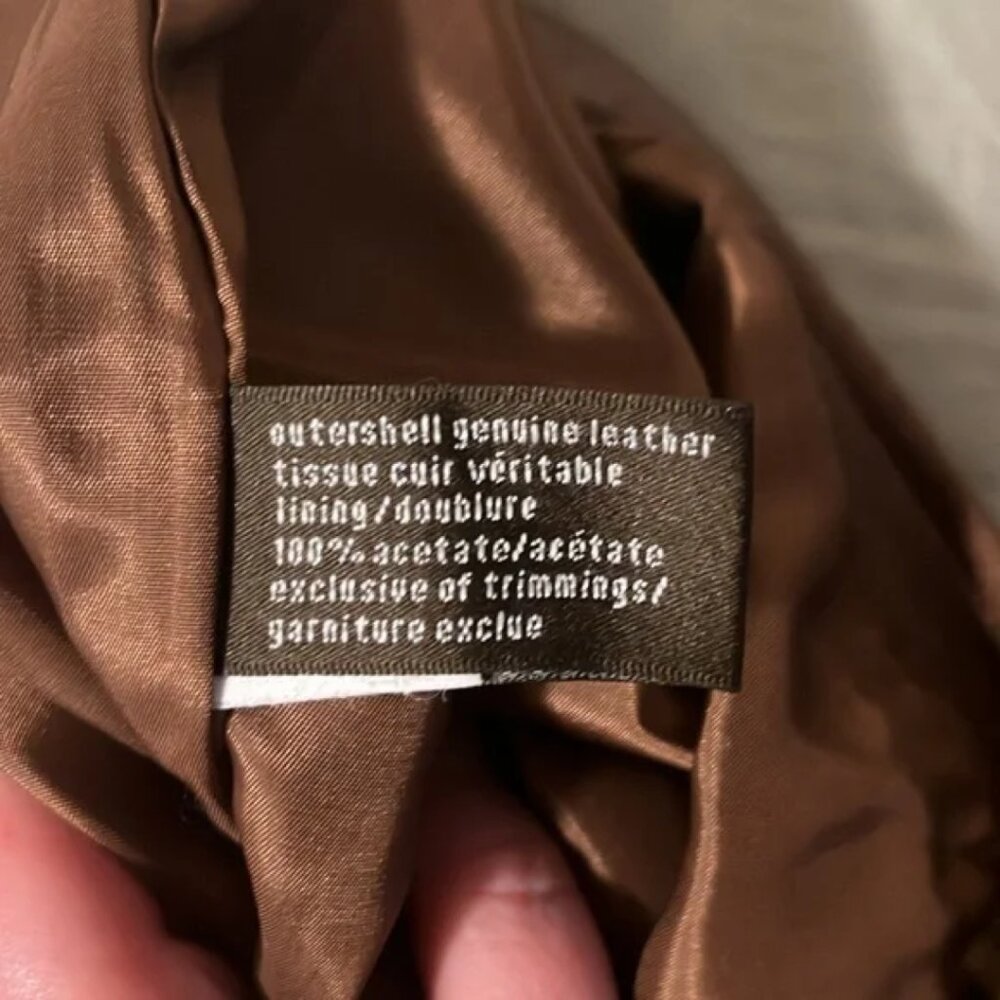 Danier Genuine Leather Skirt - Picture 6 of 8